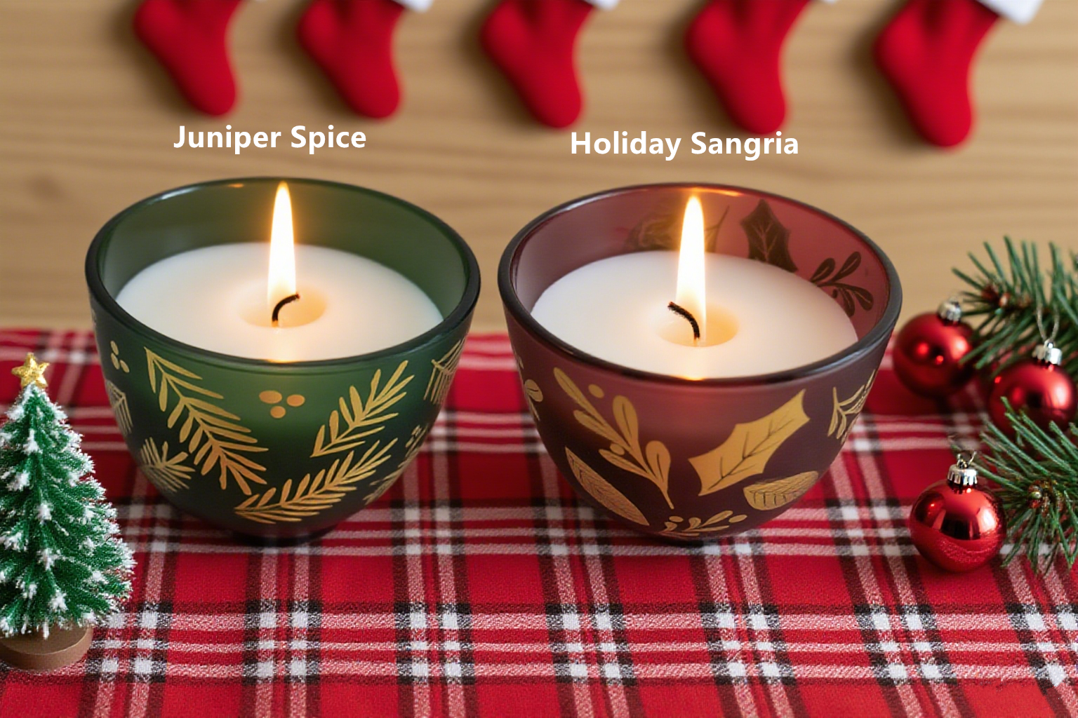 Gold Decal Bowl Candle